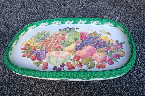 Retro melamine fruit - retro, tray