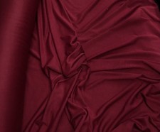 3.75 METRES DOUBLE JERSEY KNIT PONTE ROMA SOFT PLAIN DRESS FABRIC BURGUNDY n16