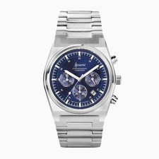 Accurist Gents Origins Blue Dial Bracelet Watch 70001 RRP £159.00 Now £79.50