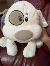 Cuddles Collection Soft Toy 12 Inch Sitting Dog With Eye Patch& Bandana 55