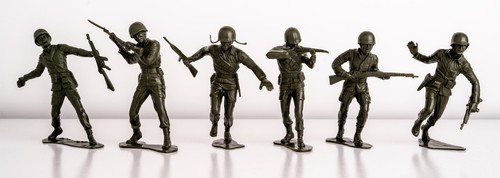 Marx reissue figures dark - marx, 6"