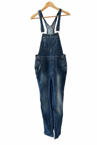 Fat face blue denim - blue, dungarees
