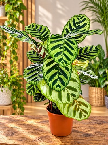 Calathea makoyana peacock - calathea,