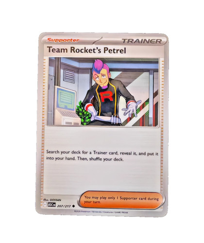 Pokémon team rocket petrel - rocket's,