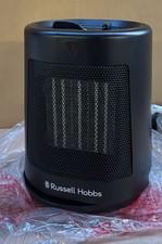 Russell Hobbs 2000W/2KW Electric Heater in Black PTC Ceramic Space Heater