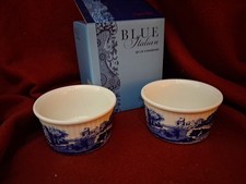 Spode Blue Italian Ramekins 8.5cm Set of 2 New Original Box (Serving Dish Bowl)