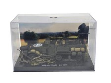 1:43 Scake EDISON GIOCATTOLI 850221 M3A HALF TRACK US ARMY 1945 Scenery Cased
