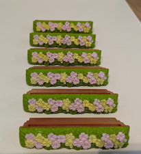 SYLVANIAN FAMILIES Grand Hotel spares window boxes x 6