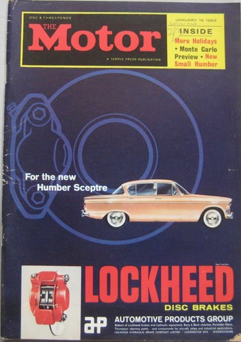 Motor magazine january 1963 - motor,