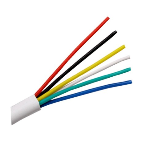 Alarm cable core white - alarm, 6