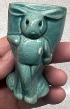 Vintage Blue Ceramic Pottery