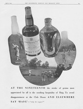 HAIG WHISKY Golf Theme -