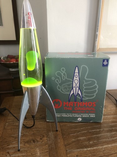 Mathmos rocket lava - rocket, lamp