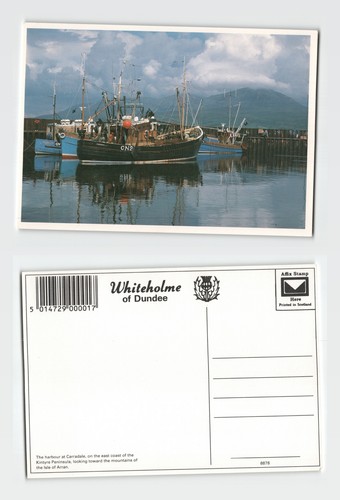 Postcard carradale harbour - -,