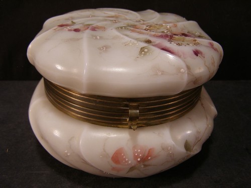 Antique hand painted enamel - antique,