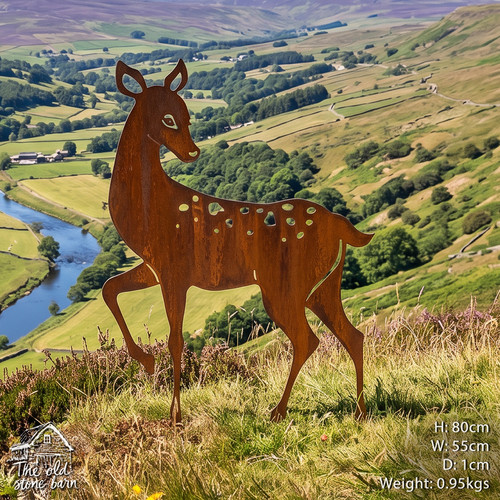 Stag rusty metal - rusty,