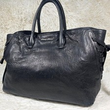 MIU MIU Tote Bag Ribbon All