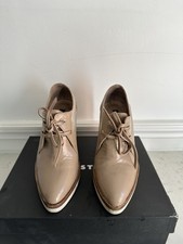 Whistles Block Heel Lace Up