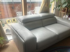 Italian Handmade Leather Sofa – Contemporary Design, Premium Quality