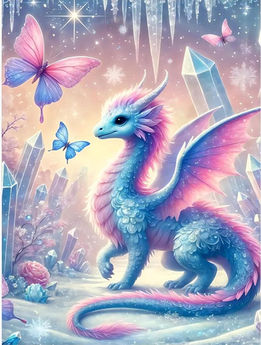 Dragon diamond painting - diamond, kit