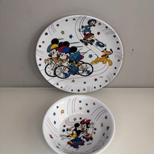 Mickey and Minnie Mouse