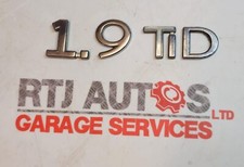 Saab 93 9-3 2003-2010 (1.9 TID) Boot Badge (Used)