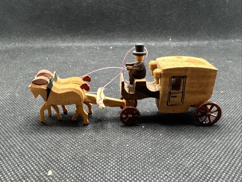 Toy mini gdr wooden horse - gdr,