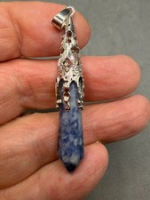 Sodalite dowsing pendulum - dowsing,