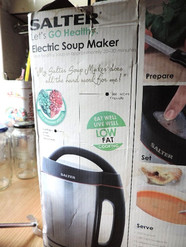 Salter electric soup maker - soup,