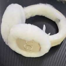 Nwot UGG Cream Fluffy Earmuffs