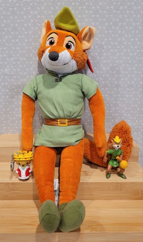 Disney store robin hood plush - robin,