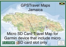 GPS Travel Maps for Jamaica