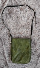 VINTAGE MISS SIXTY EXPANDABLE CROSSBODY BAG. Green. See Pictures for Condition.