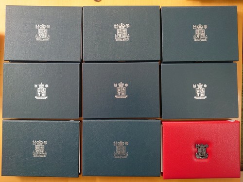 Royal mint proof sets - sets, to
