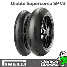 1 x Pirelli Diablo Supercorsa SP V3 Motorcycle Tyre 120/70 ZR17 M/C TL 58W