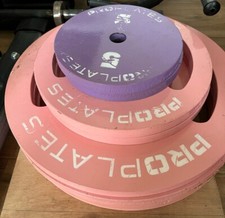 Pro Plates Series With Bar And Pad 100kg Calibrated Weight Plates Set -