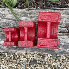Vintage Weights X 3. W & T