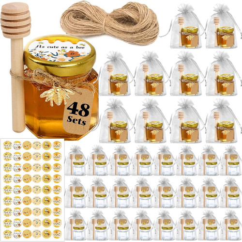 Pack mini honey jars - 48,
