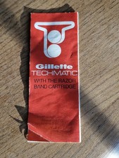 Gillette techmatic - gillette,
