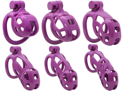 Purple snake style chastity - purple,