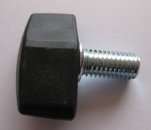 Wing nut knob thumb - m6,