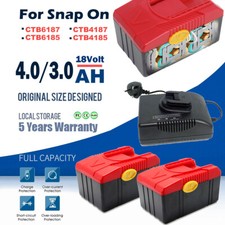 for Snap on 18V 4.0Ah Battery
