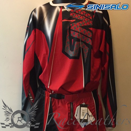 Sinisalo red white motorbike - red,