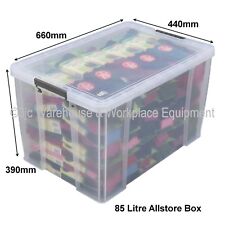 NEW Allstore Commercial Quality Clear Plastic Storage Box Boxes & Lids 33 Sizes