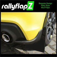 rallyflapZ | Mud Flaps Suzuki Swift Sport (17-23) ZC33S 3.2mm PVC *Gloss Black