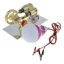 Hot Air Stirling Engine Single