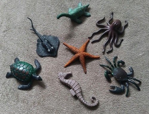 Vintage rubber toys job - vintage,