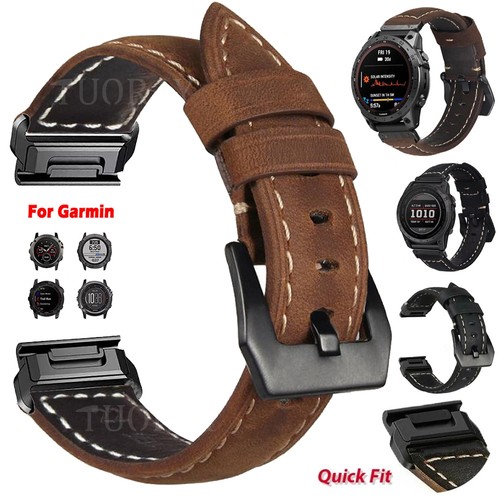 Quickfit leather watch - watch, band