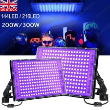 200W-300W LED UV Stage Blacklight Ultraviolet Flood Effect Light for Disco Party