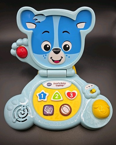 Vtech bear baby laptop blue - vtech,